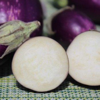 Aubergine Jewel Amethyst (freilandgeeignet) (Samen)